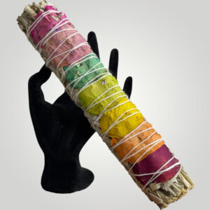 9in 7 Chakras Sage Smudging Stick